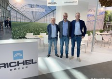 Ortenzio Tonucci, Samuele Burati and Matthiru Lerch of Richel Group.