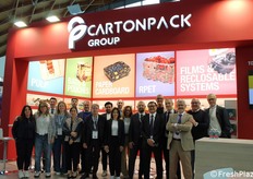 Strong representation for Gruppo Cartonpack. The strategic union of all the Group's companies (Carton Pack, Cartotecnica S.r.l., Ondapack sud S.p.A., Dacapulpl S.l., Smilesys S.p.A., Clifton Packaging Ltd., Fimat S.p.A.) releases powerful synergies, amplifying benefits for both the companies and their customers.
