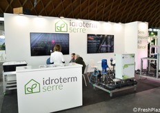 The Idroterm Serre stand.