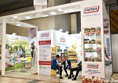 The Fatina stand, specialising in nuts and dried fruit.