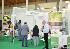 The BioEsperia stand.
