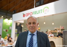 The President of Apofruit, Mirco Zanotti