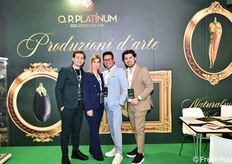 For the Sicilian OP Platinum, from left: Matteo Astuto, Anna Lo Presti, Giovanni Astuto and Salvatore Astuto.