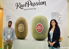Francesco Gatti and Maria Stella Perrini of Kiwi Passion.