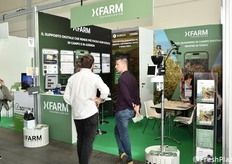 The xFarm Technologies stand.